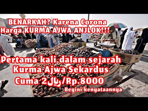 PERTAMA KALI DALAM SEJARAH Harga Kurma Ajwa Anjlok BENARKAH?