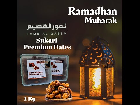 KURMA SUKARI PREMIUM DATES KEMASAN 500 GR & 1000 GR