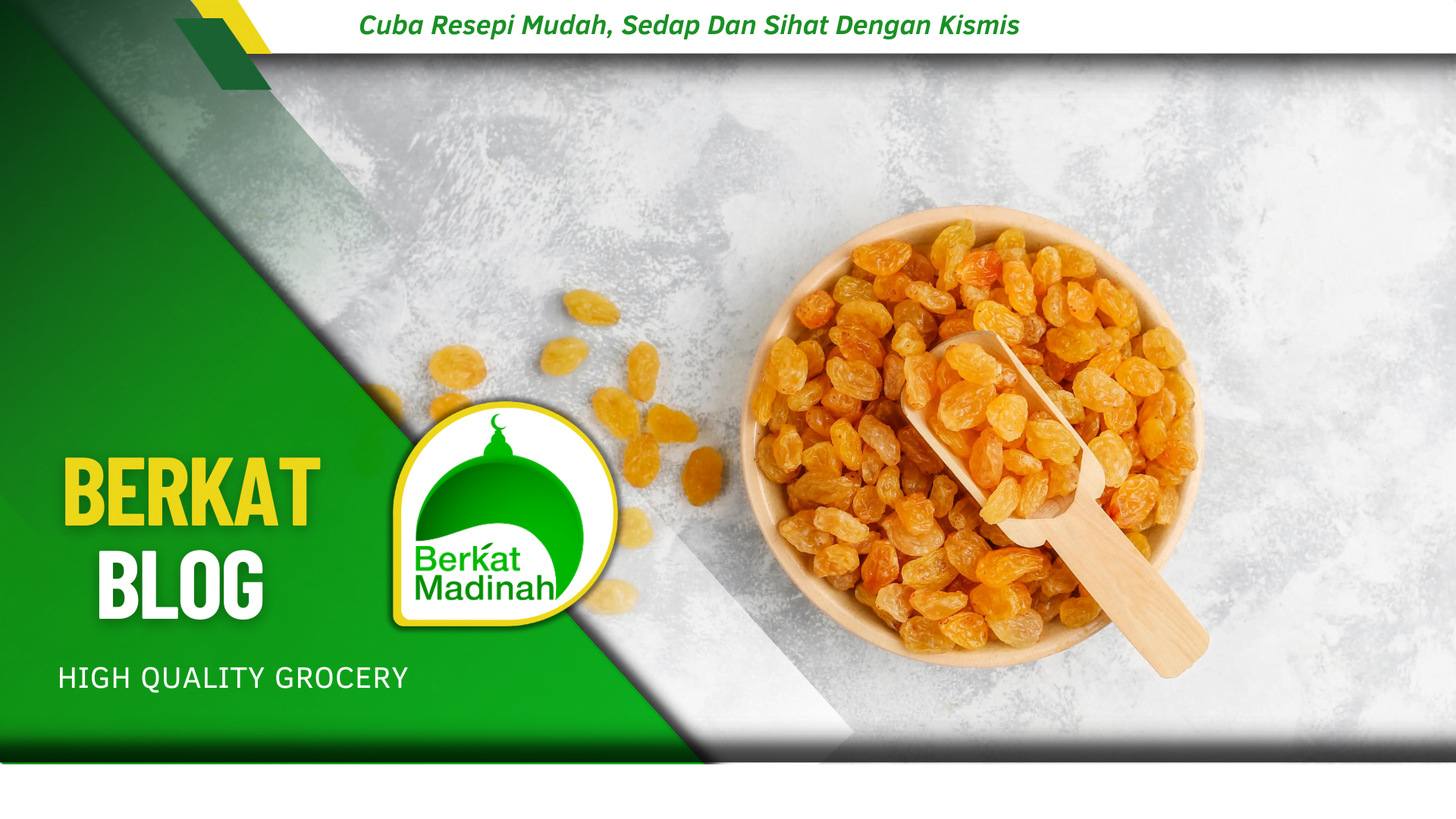 Cuba Resepi Mudah, Sedap Dan Sihat Dengan Kismis