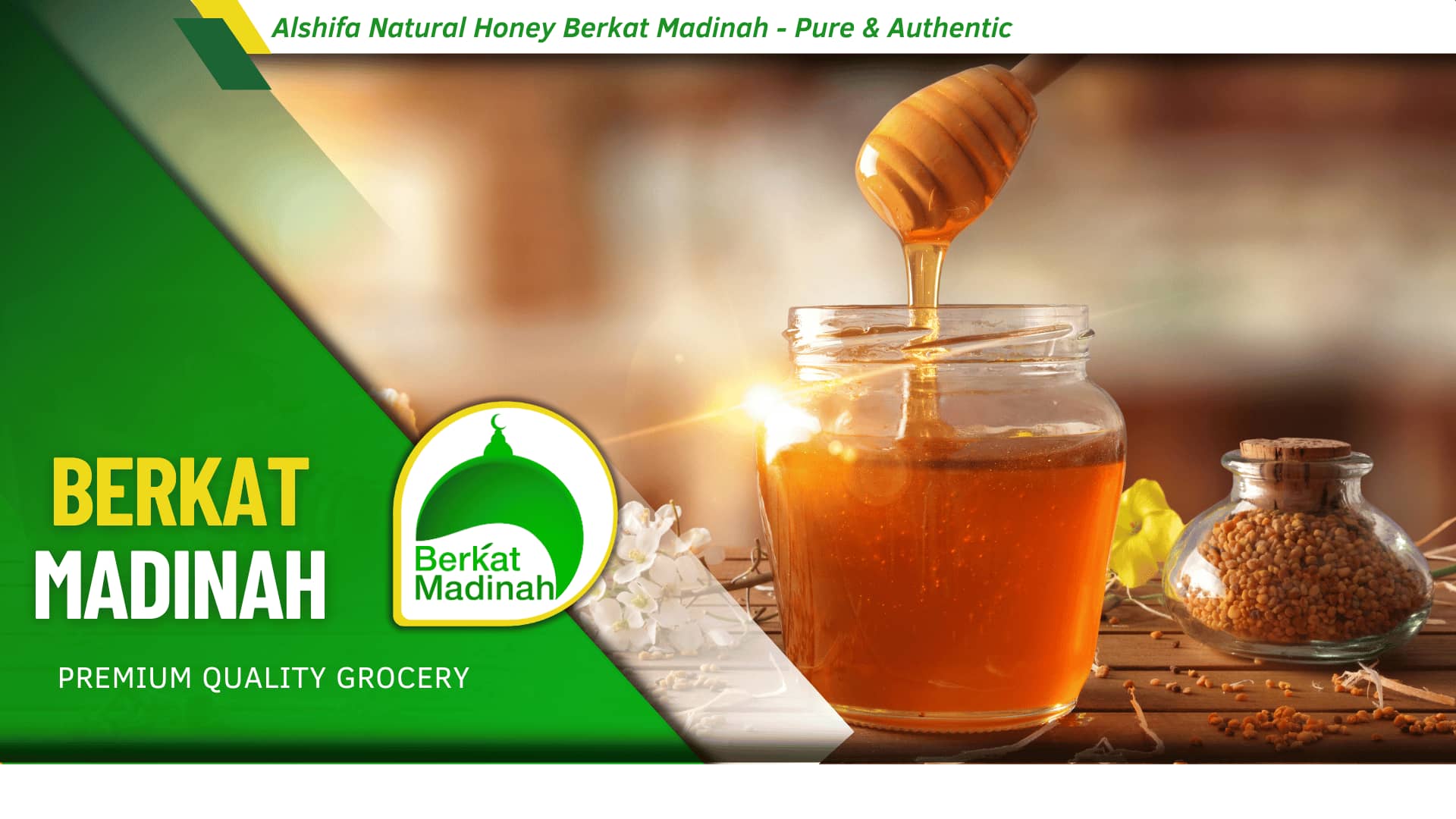 Alshifa Natural Honey Berkat Madinah – Pure & Authentic